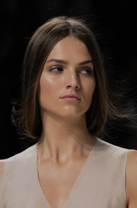 Nina Ricci swept ponytail