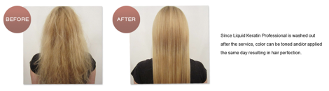 Liquid Keratin Smoothing Treatment Pino Salon