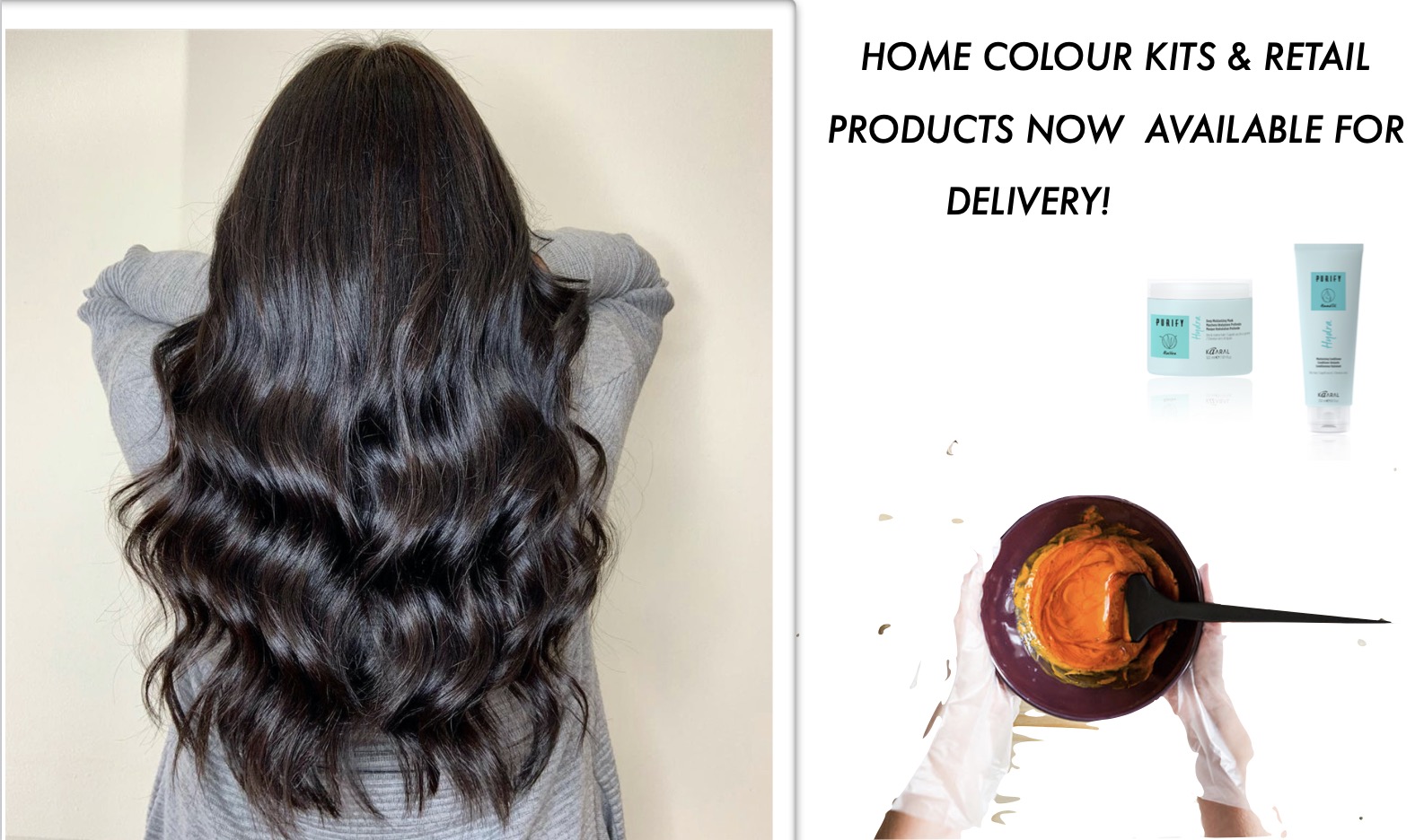 Home Colour Kits & Retail Product Delivery - Pino Salon